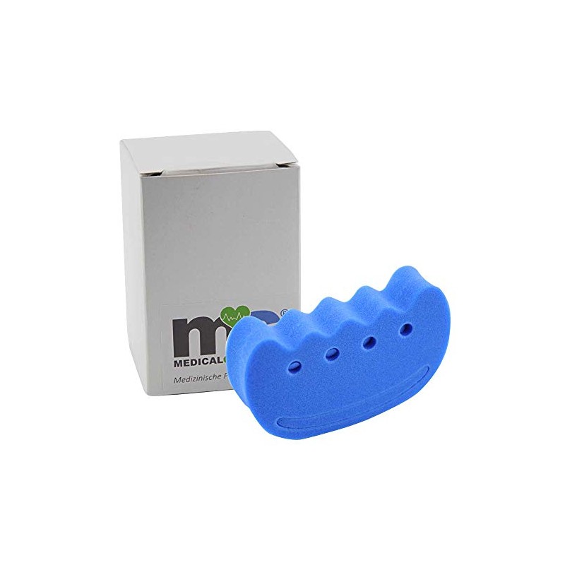 Medicalcorner24 Foam Hand Exerciser, Adjustable Strength, Finger Trainer, Muscle Strengthening