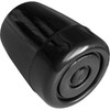 Stick Capsule Non-Slip Rubber Protector for Umbrellas and Sticks, black,