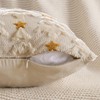 MIULEE Christmas Pillow Covers 18x18 Inch Set of 2, Beige