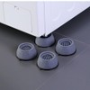 Leheybia 4 Pcs Shock And Noise Cancelling Washing Machine Support,