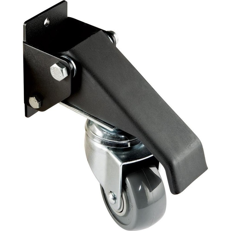 Rockler Workbench Casters (Pack of 4, Satin Black) - Industrial