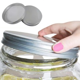 2 Gallon Mason Jar Beverage Dispenser Lid Twist-On Metal Replacement Lid, 5-5/8' Diameter - Perfect Fit