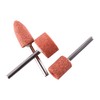AOMIKITSTU 42-Piece Corundum Grinding Tip Set, Sanding Sleeve Set Accessories,