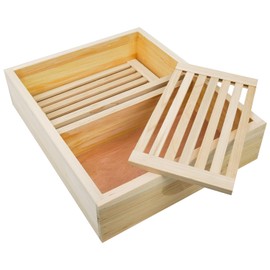 Bee Hive Top Feeder W/Floats 8 Frame Bee Feeder for Beekeeping Bee Feeding Tools -1pack