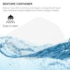 ROSENICE Retainer Case 5pcs Mouth Guard Case Ortodoncia Dental Retainer