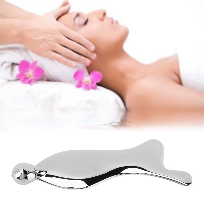 3D Roller Fish Shape Massage Tool Alloy Unclogging Tendons Relieve