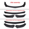 dtangor Front Bumper Lip Spoiler For Mercedes W117 CLA200 CLA250