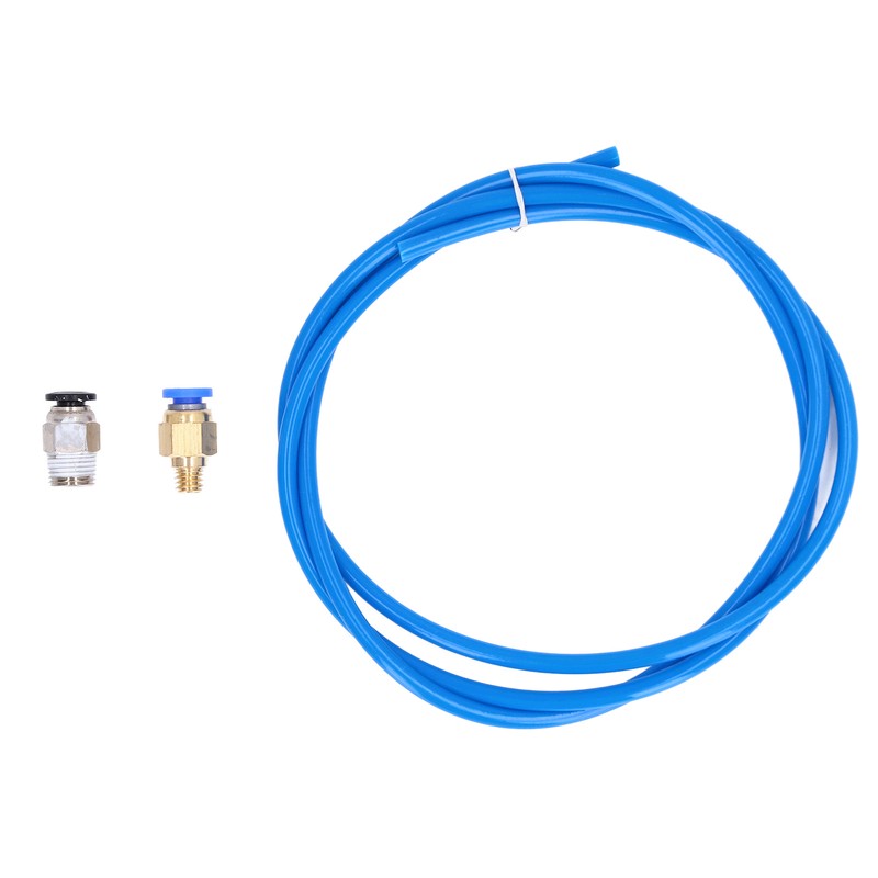 5PCS PTFE Tubes with 20PCS Pneumatic Fittings PC4‑M6 PC4‑M10 for