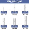 460PCS Non Insulated Butt Connectors Kit, Sopoby Butt Splice Connectors,