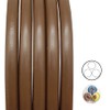 5 m Brown H03VV-F 3 x 0.75 mm² PVC Insulated