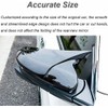 FUZIDDN Side Mirror Covers Replacement for Toyota Camry 2018-2025, OEM-Style