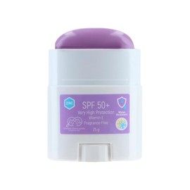 BILGE OZTURK Farbiger Sonnenschutzstift SPF 50+ UVA/UVB Schutz Gesichtssonnenschutz für Empfindliche Haut, Schnell Einziehend, Wasser und schweißbeständig, Reisegröße, für Kinder geeignet 5 floz Lila