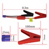 HCFeng Battery Starting Cable Booster Jumper Cables Alligator Clamp to
