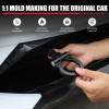 carpart2021 Black Alloy Track Racing Aluminum Tow Hook Ring For