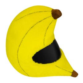 Moto Loot Cover for Motorcycle Helmet - Fun Rides and Gifts (Cover Only, Helmet Not Included) - Banana