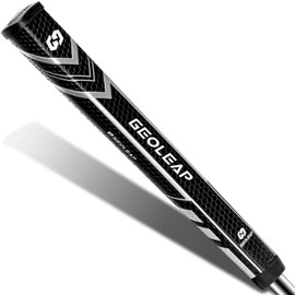 Geoleap Pro-M Medium Putter Grip - This is a lightweight golf grip that adopts soft polyurethane material and has a non-slip pattern design, comfortable to the touch, 5 colors to choose from (black
