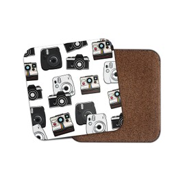 Square Single Coaster - Camera Photographer Vintage Film Photography Gift #75378