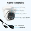 Anpviz 4MP External Poe Camera, 2.8mm Lens, Human Motion Detection