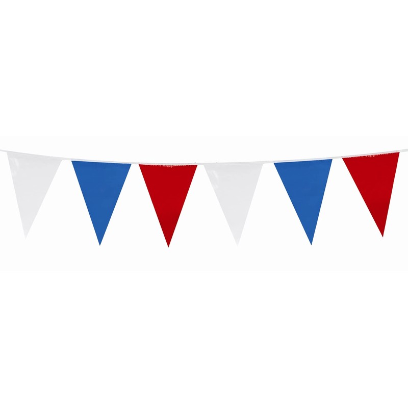 Happium 10m / 32 ft Solid Colour Bunting Flags Banner