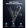 Moukey Portable Karaoke Machine with 2 Wireless Microphones, Bluetooth PA