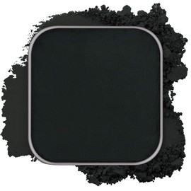 Fillwie Magnetic Single Matte Eyeshadow with Metal Pan, Eyeliner Powder for Cat Eye Smoky Makeup, Eyeshadow Refill, Black Pan, for DIY Empty Magnetic Palette (Midnight Noir)