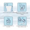GLACIER FRESH Water Filter Cartridges, Compatible with Brita Maxtra &