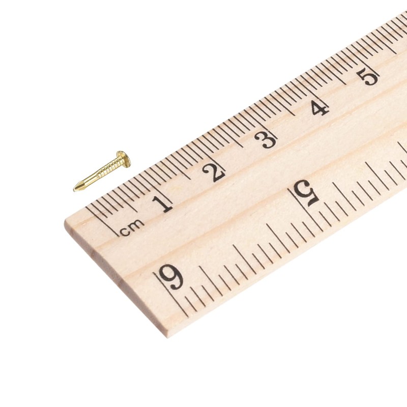 sourcing map Pack of 300 Small Tiny Hardware Nails 1