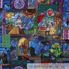 Springs Creative BonEful Fabric FQ Cotton Quilt Rainbow Princess Belle