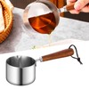 Milk Pot Stove Top Stainless Steel Boiler Sauce Pan Portable