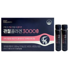 Evercollagen 에버콜라겐 관절 콜라겐 3000 앰플 25ml x 14개입 / 써클 Evercollagen Joint Collagen 3000 Ampoule 25ml x 14 Pack / Circle