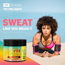 TNT Pro Series Hot Sweat Cream – Workout Sweat Gel for Enhanced Sweating – Hot Cream