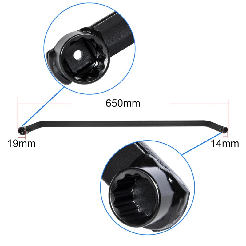 Bonbo Serpentine Belt Wrench Tool for Honda CRV Accord Acura