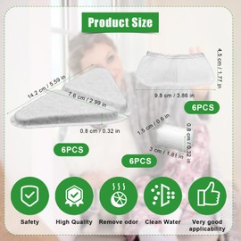 XIHIRCD 6 Packs Replacement Filters for Kastty Dog Water Fountain 230oz/7L, Pet Fountain Filters, Cat Water Fountain Filters with 5 Layers Filtration System, Including Filter, Sponges, Mesh Bags