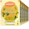 Manischewitz Condensed Chicken Broth 12oz (6 Pack), Flavorful, Kettle Cooked,