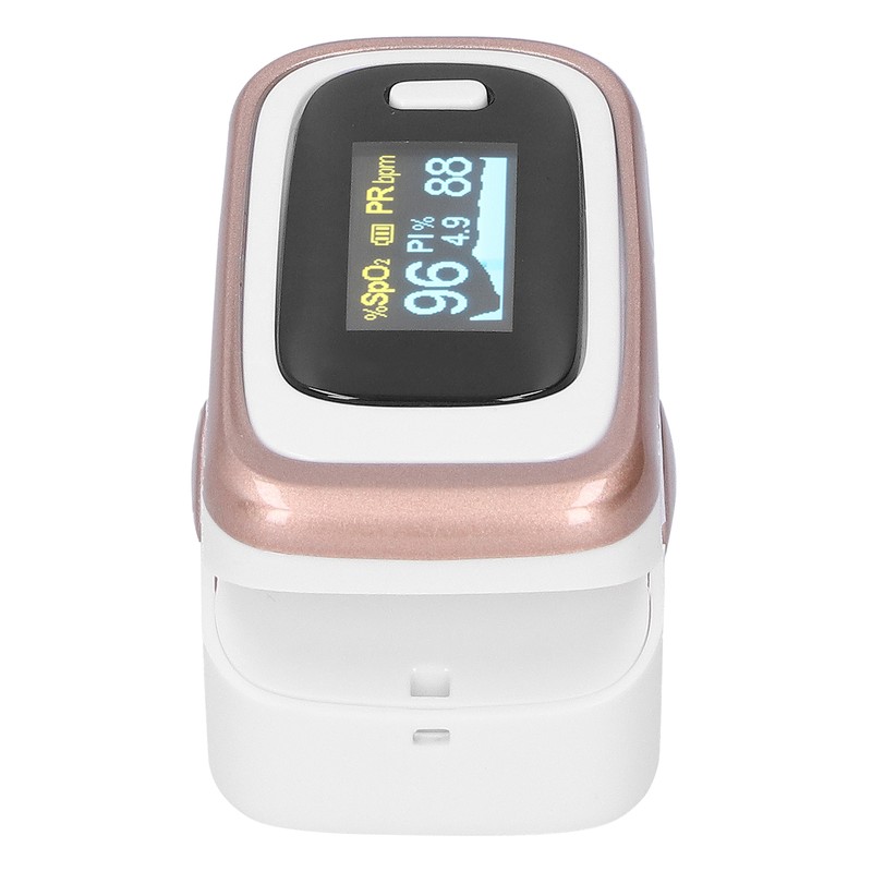 Fingertip Clamp Pulse Oximeter Blood LCD Display Oxygen Saturation Test