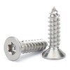 FarDeer Stainless Steel Flat Head Self-Tapping Screws M4/M5 Security Sheet