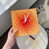 Modern Wall Clock Ins Style Acrylic Finely Polished Vibrant Colors