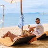 Xxerciz Beach Umbrella Hanging Hook, Backyard Umbrella Pole Hanging Holder
