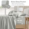 Comfort Spaces Extra Deep Pocket Sheets, 100% Cotton Sheets Queen