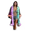 Sequin Coat for Women Smart LED Light up 15 color