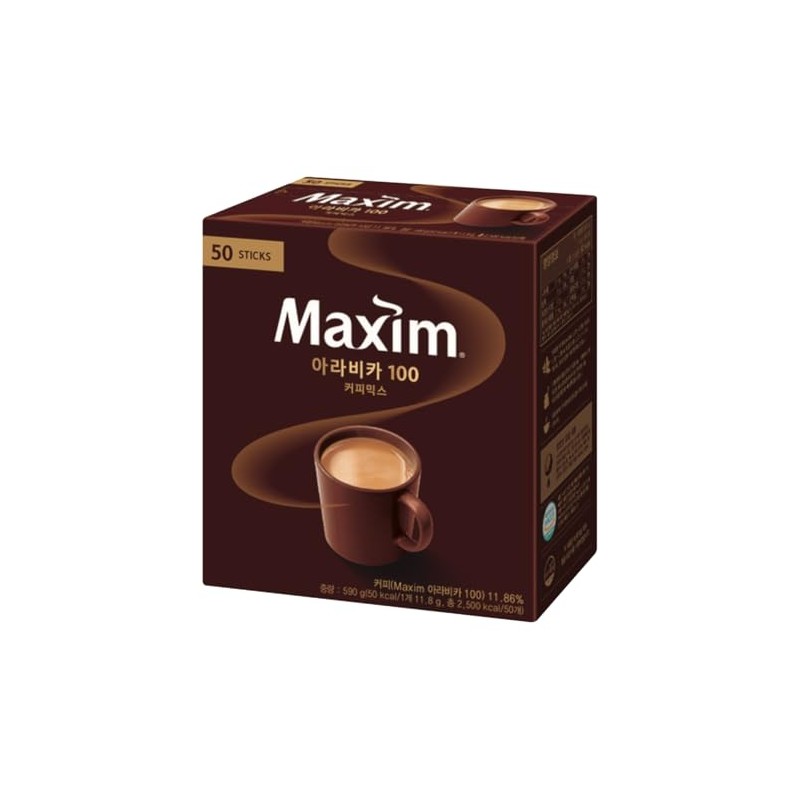 Instant Coffee Maxim Mocha Gold Mild Coffee Mix, 12g x