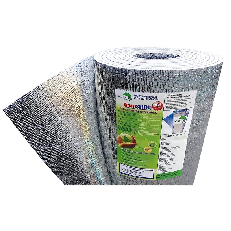 SmartSHIELD -10mm 48" x 50ft Reflective Insulation roll, Foam Core