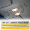 Donpida Overhead Map Lamp Console Reading Lights with Sunroof Switch