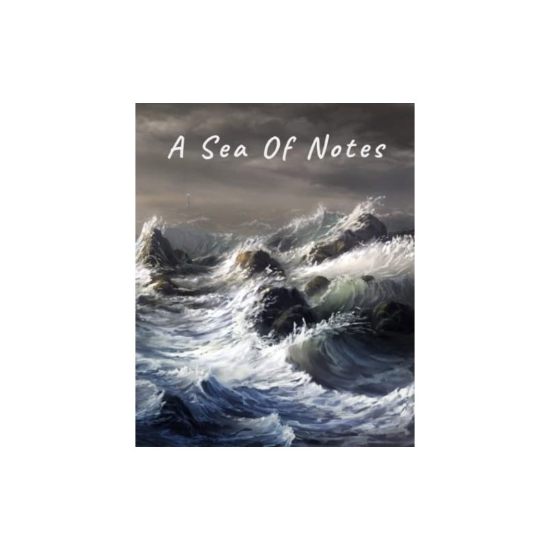 A Sea Of Notes Notebook: College Rule Notebook