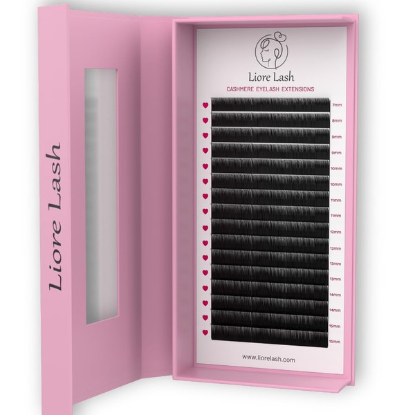 LIORE LASH Cashmere Volume Eyelash Extensions C D L M