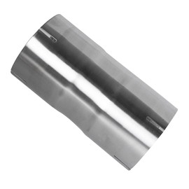 4 Inch Exhaust Adapter, T304 Stainless Steel Exhaust Coupler (SS Tubo),Pipe Adapter4ID to 4OD 8" Overall Length, Flared, Polished Finish,Universal