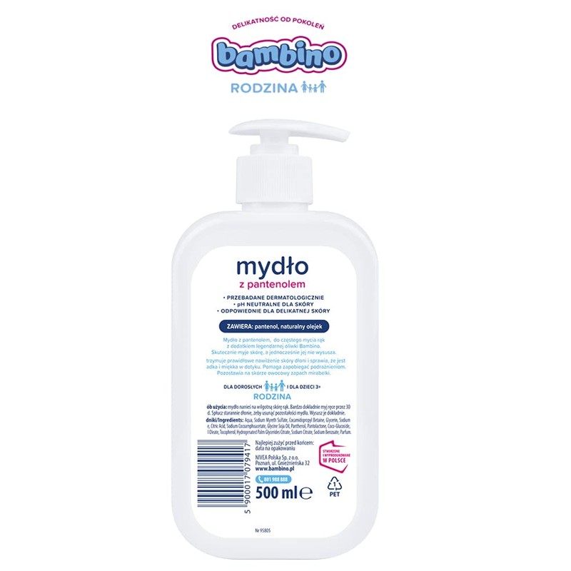 Bambino Rodzina Mirabels Hand Soap 500 ml