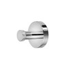 Croydex Chrome Modern Bath Robe Hook - Flexi-Fix Towel Holder,