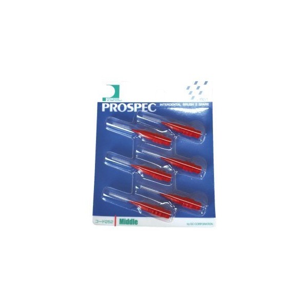ProSpec Interdental Brush II Spare/M/1 Pack (6 Pack)