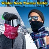 Breathable Neck Gaiter Face Scarf Mask for Men Women Hiking,
